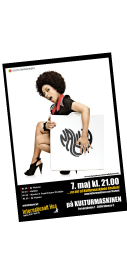 Poster Design for Nabiha´performance at Kulturmaskinen