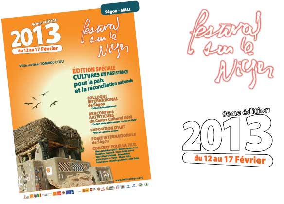 Visual Identity for Festival sur le Niger - Ségou, Mali